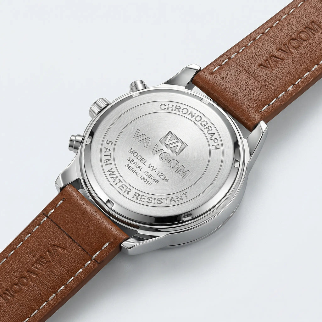 Classic straight-on view of an everyday watch, a perfect choice among cheap watches for men.