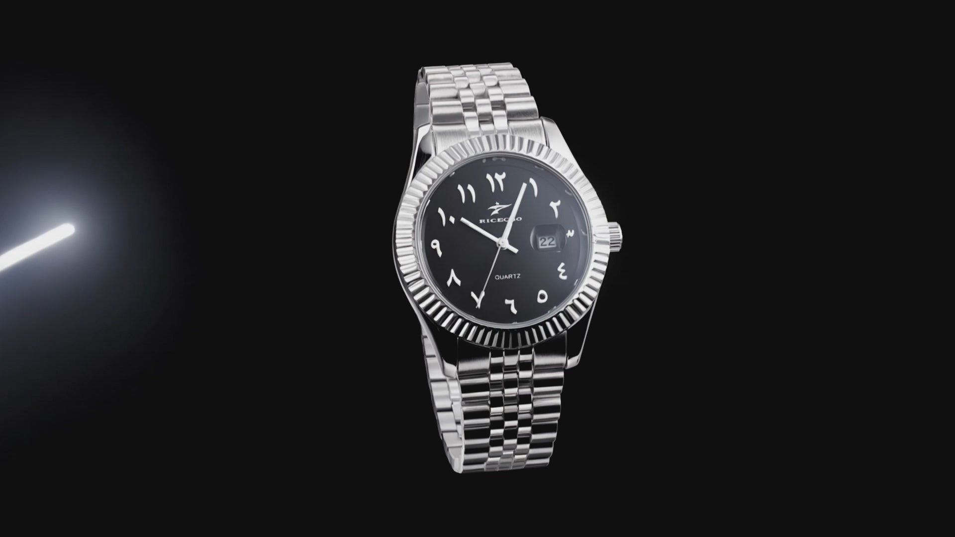 Detailed look at the Clifton Arabic Numerals Business Black, a black watches for men.