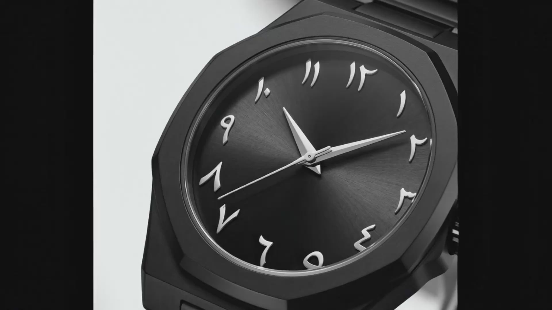 Hudson Arabic Numerals Men's arabic watch .