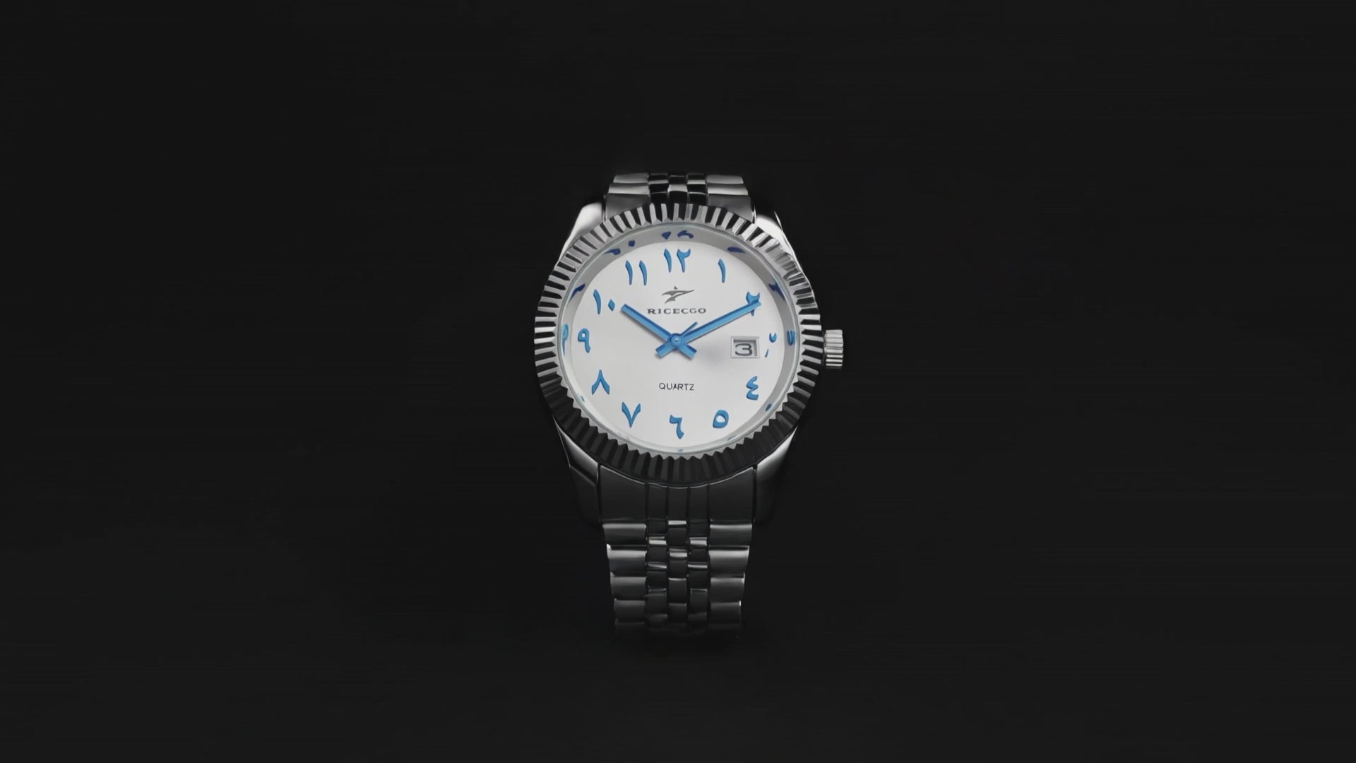 Product showcase of the Clifton Arabic Numerals Business Silver - arabic watches.