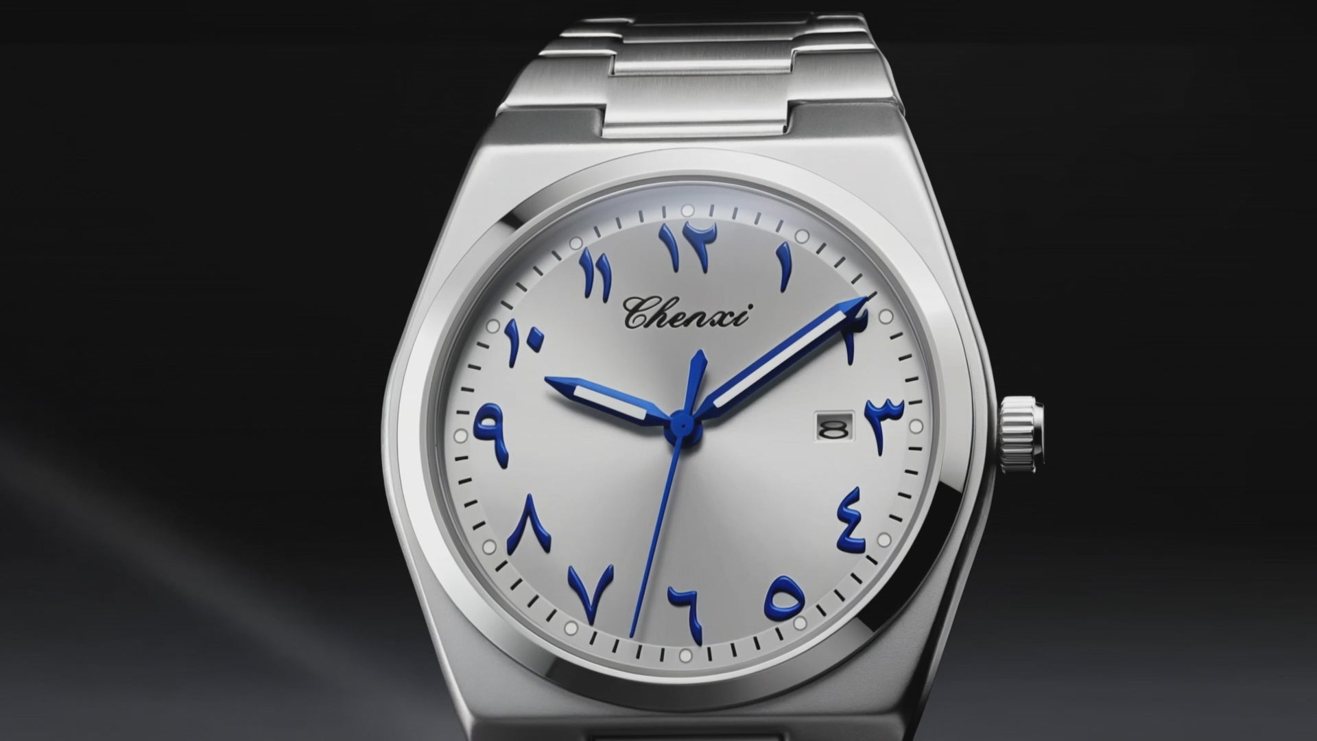 Detailed look at the Ascot Arabic Dial Mechanical, a watch arabic numerals.