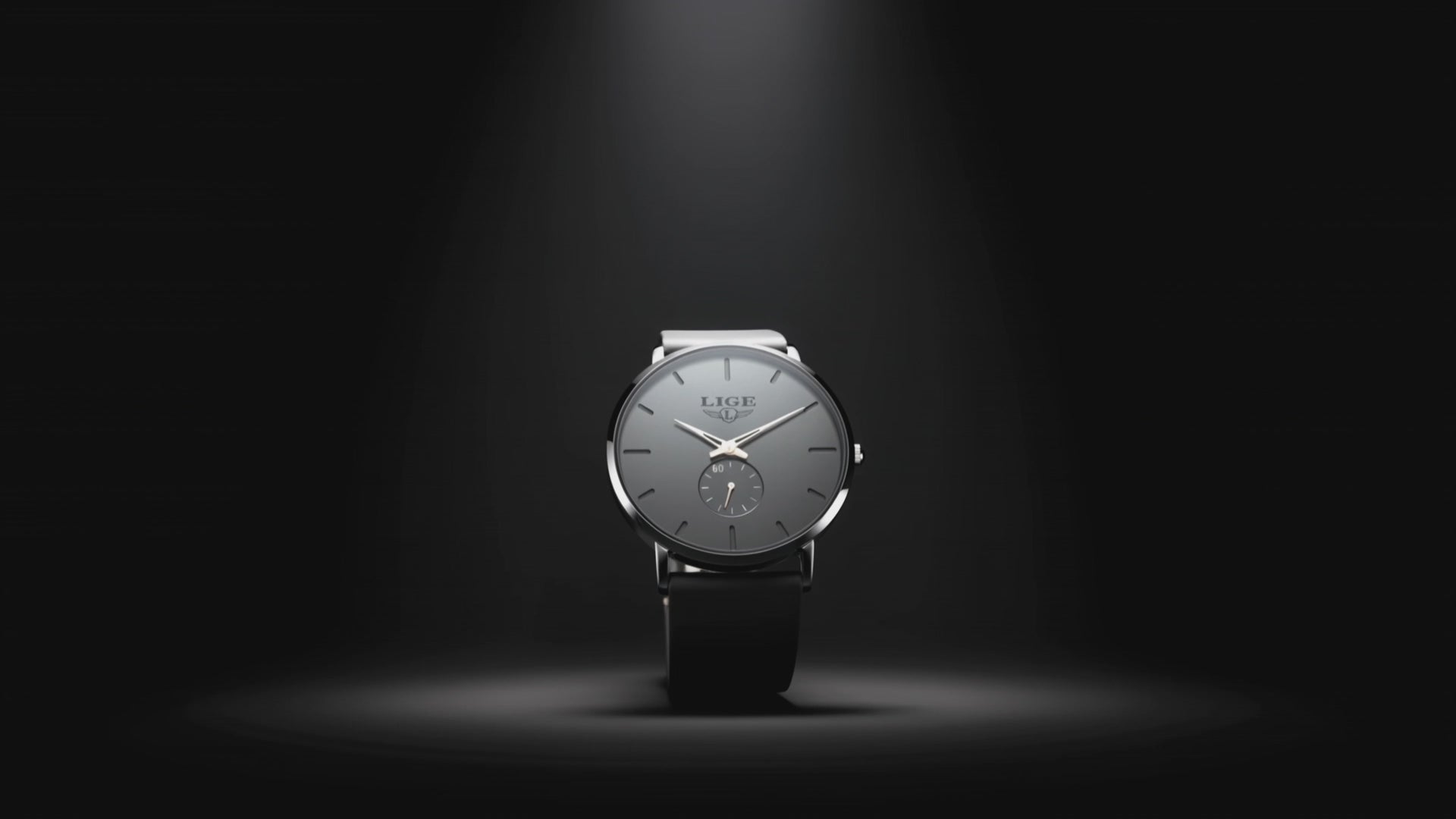 Product showcase of the Novus Rose Dial Minimalist Mesh Band Wristwatchq - watches for men leather band.
